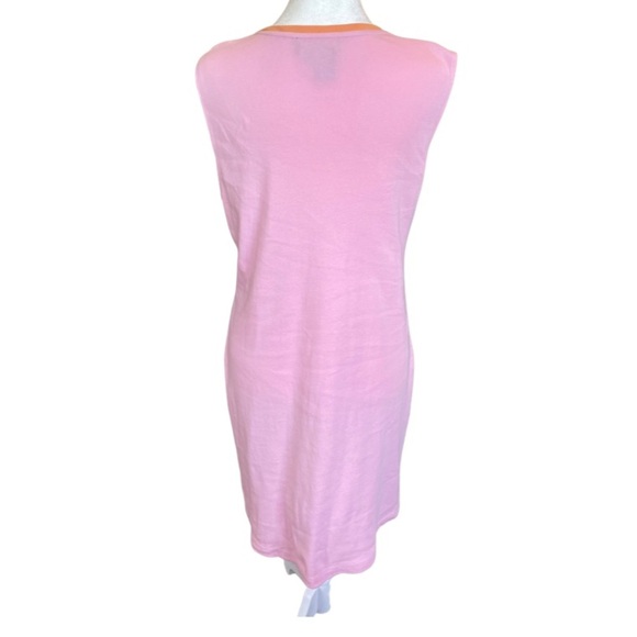 Lauren Ralph Lauren classic pink cotton dress with pocket in the front - Picture 3 of 5